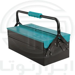 جعبه ابزار فلزی 40 سانت 2 طبقه اتومات روماتون 9042