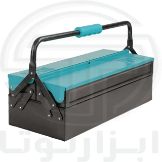 جعبه ابزار فلزی 50 سانت 2طبقه اتومات روماتون 9052