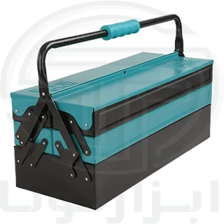 جعبه ابزار فلزی 50 سانت 3طبقه اتومات روماتون 9053