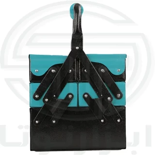 جعبه ابزار فلزی 30سانت 3طبقه اتومات روماتون 9033