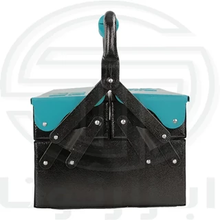 جعبه ابزار فلزی 40 سانت 2 طبقه اتومات روماتون 9042