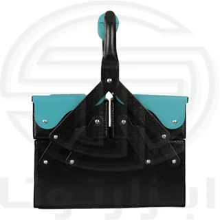 جعبه ابزار فلزی 30 سانت 2 طبقه اتومات روماتون 9032