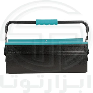 جعبه ابزار فلزی 40 سانت 2 طبقه اتومات روماتون 9042