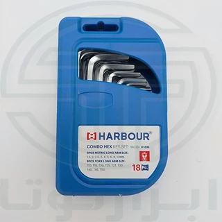 آلن 18 عددی جعبه ای ستاره ای وشش گوش هاربر