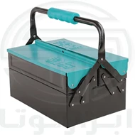 جعبه ابزار فلزی 30 سانت 2 طبقه اتومات روماتون 9032