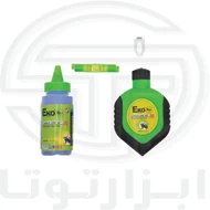 چاک لاین با پودر رنگی وآب تراز اکو