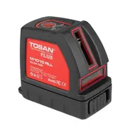 تراز لیزری دو خط قرمز توسن با کیف برزنتی مدل M1010 RLL