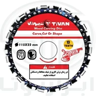 صفحه زنجیری چوب بر 115 تیوان