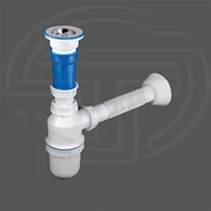 سیفون مخزن بزرگ با سوسک استاپ دوریکا