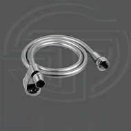 شیلنگ توالت اترک تبدیل دار دوریکا نقره ای