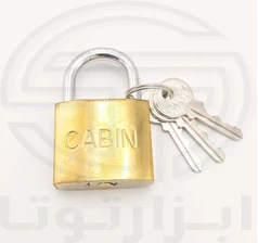 قفل آویز طلایی