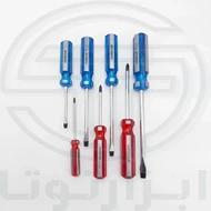 ست پیچ گوشتی کیفی 7 عددی کریستالی هاربر