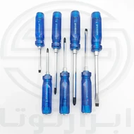 ست پیچ گوشتی کیفی7 عددی ضربه ای هاربر