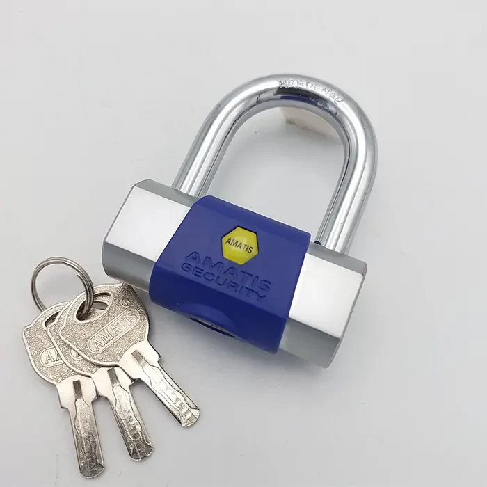 قفل آویز استوانه ای کلید هیوندایی سایز 70 آماتیس